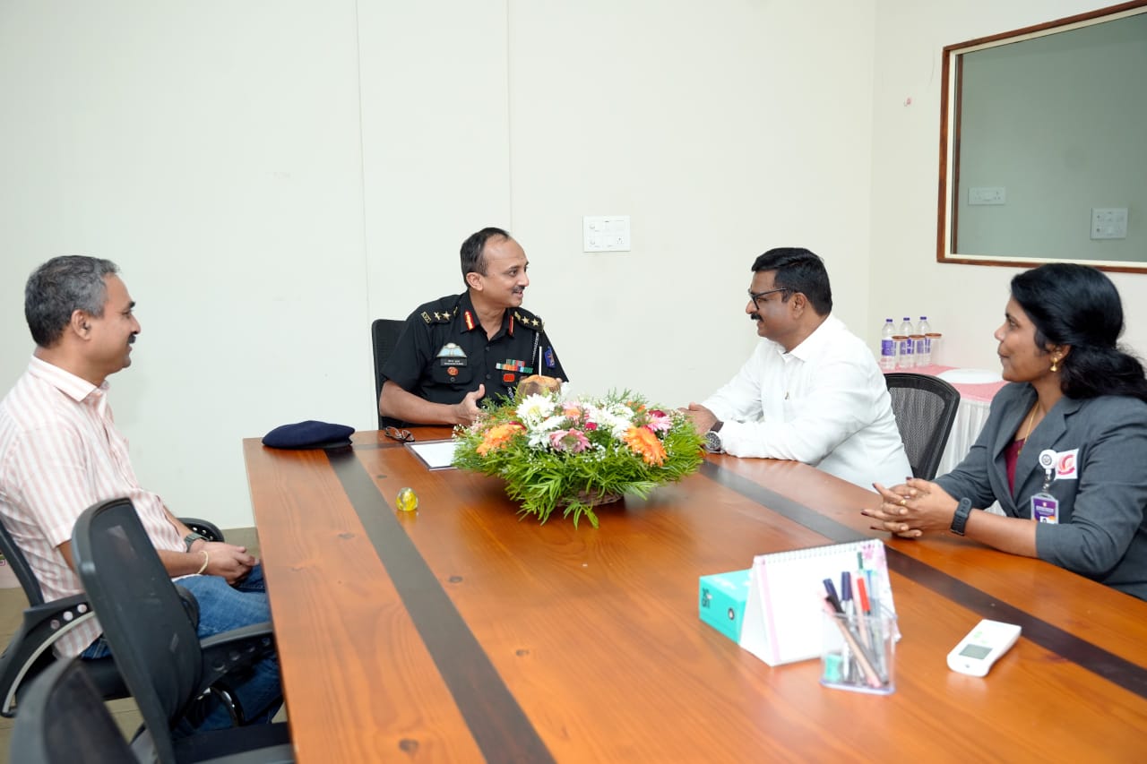 Quarterly Inspection by Col.Dhirendrakumar