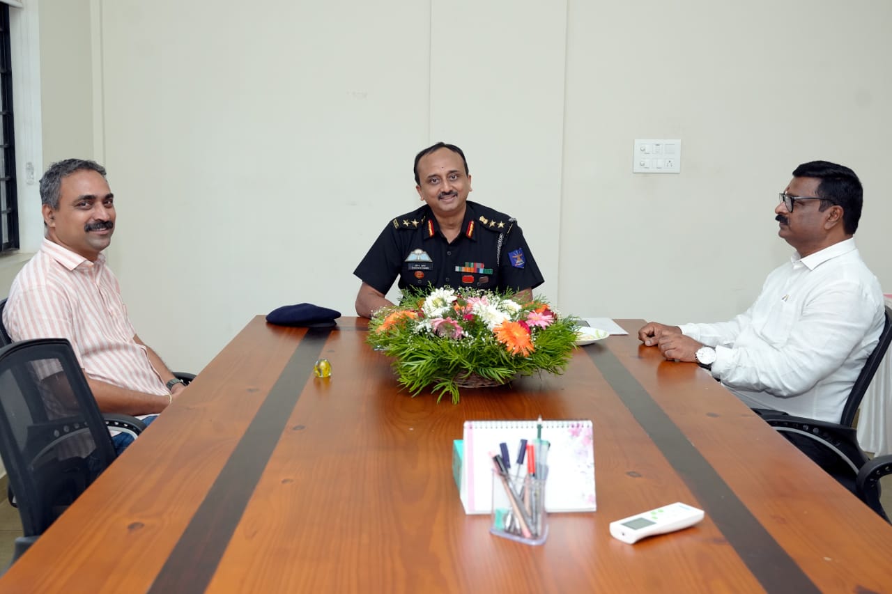 Quarterly Inspection by Col.Dhirendrakumar