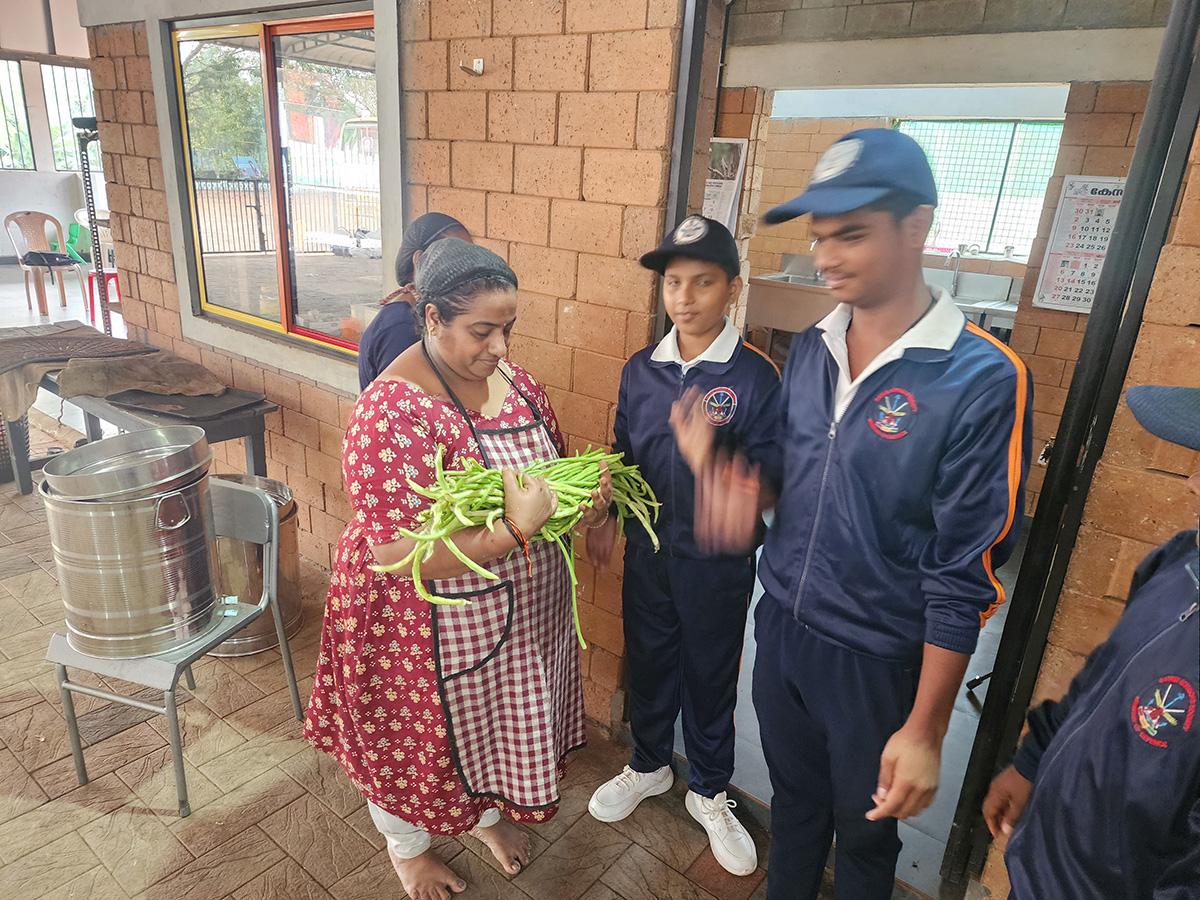 Sainik Hostel Veg Garden